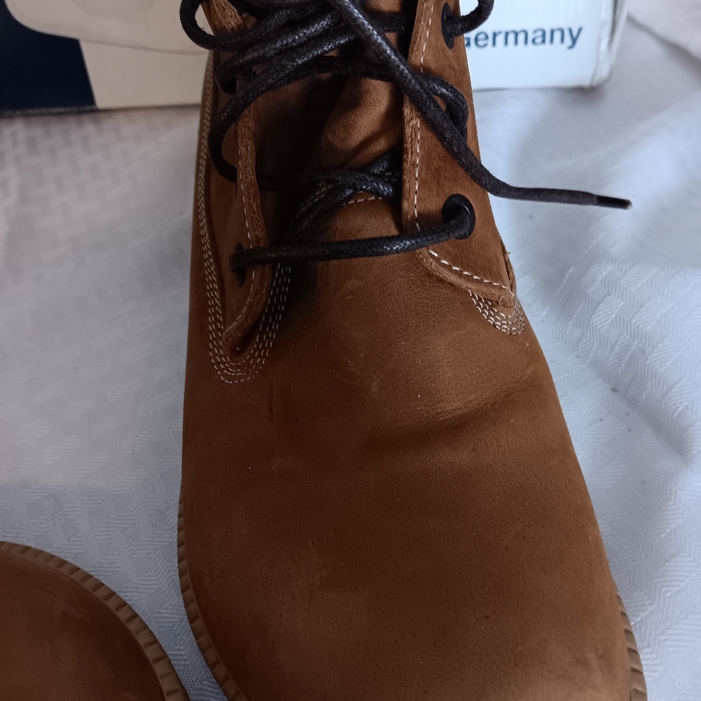 RARE Birkenstock Norton Ankle Boots 40 Narrow *Timberland style* - Picture 8 of 11